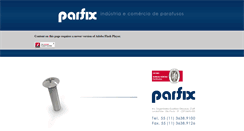 Desktop Screenshot of parfix.com.br