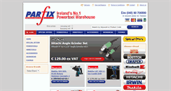 Desktop Screenshot of parfix.ie